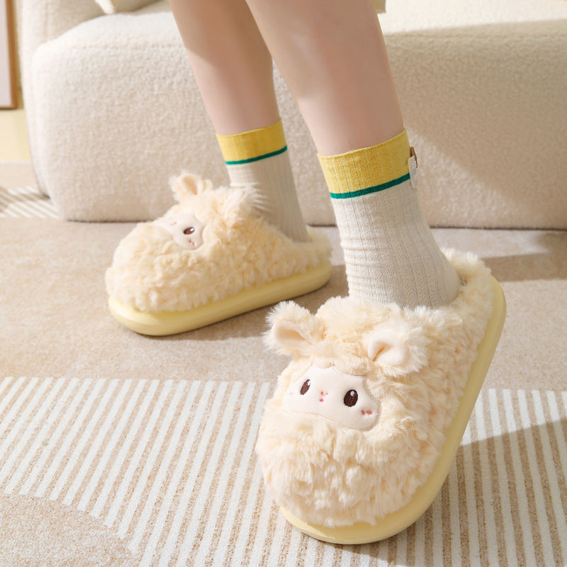 Otis & Ruby™ Cozy-Knit Sheep Slippers