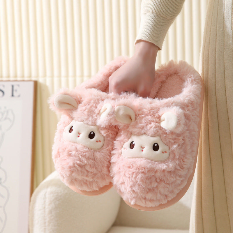 Otis & Ruby™ Cozy-Knit Sheep Slippers