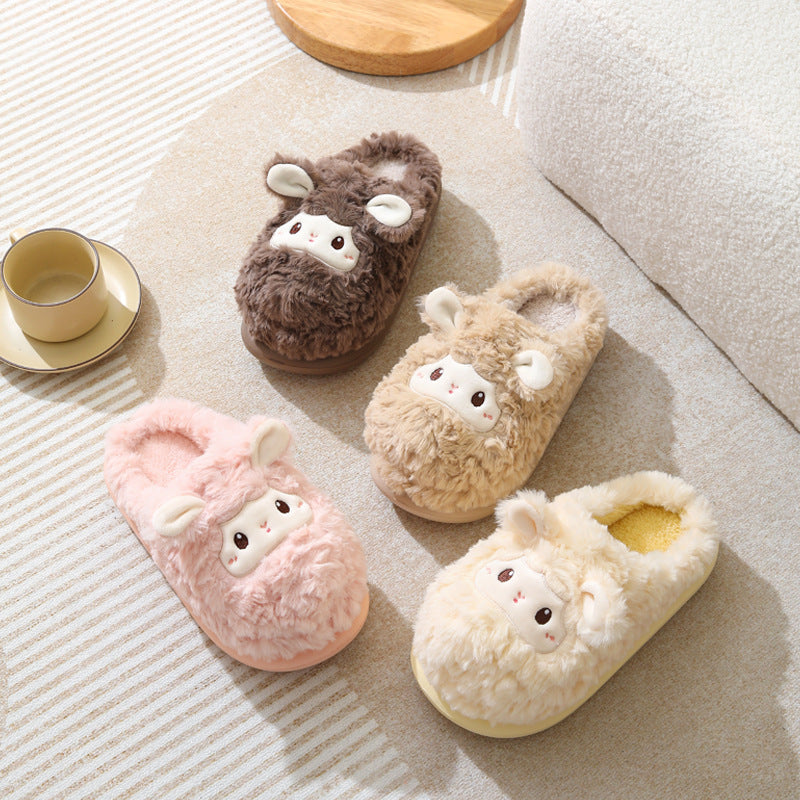 Otis & Ruby™ Cozy-Knit Sheep Slippers